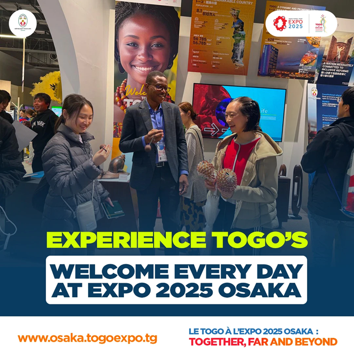 Experience Togo’s Welcome Every Day at Expo 2025 Osaka