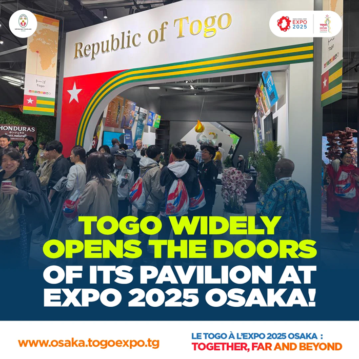 Togo proudly opens the doors of its pavilion at Expo 2025 Osaka!